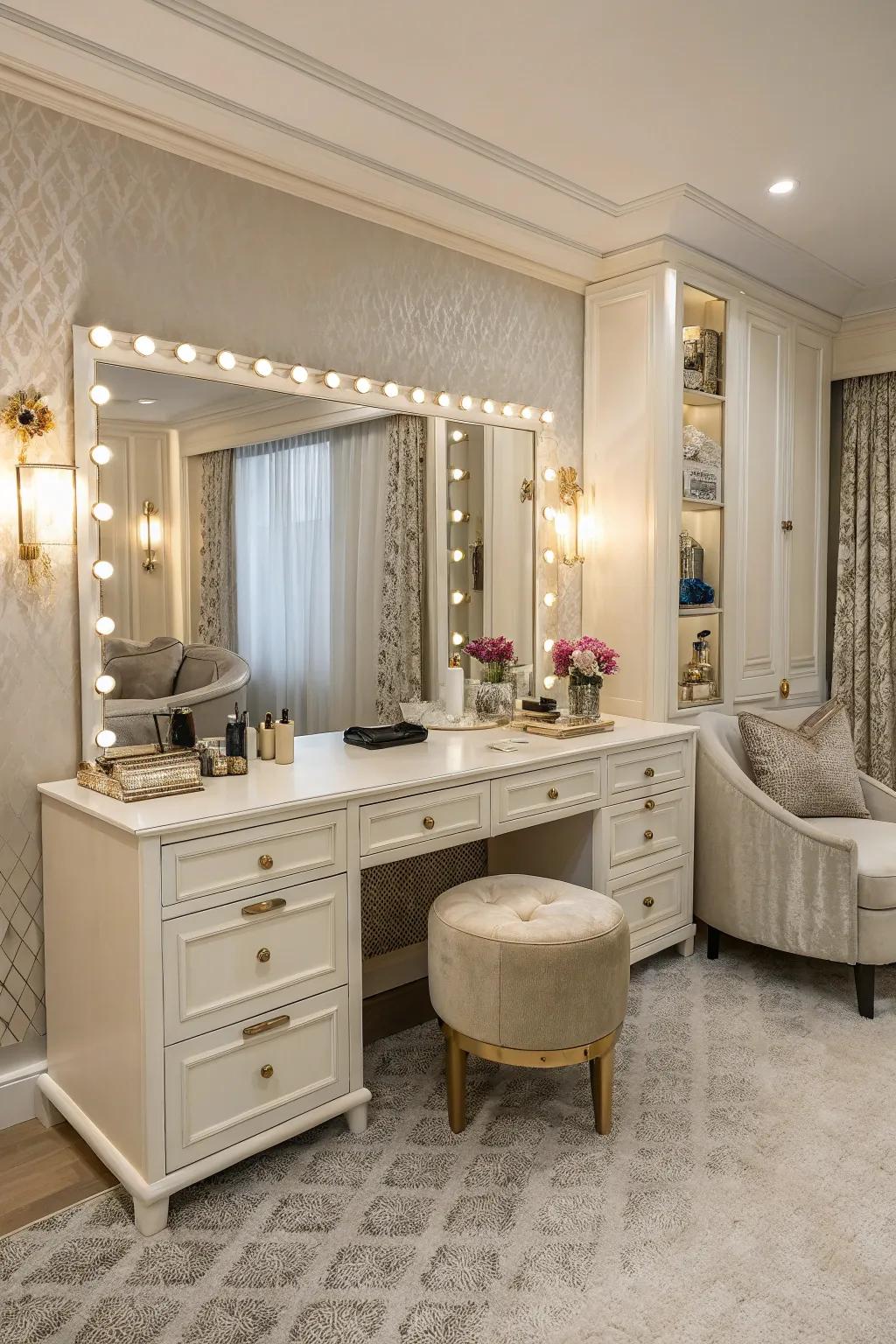 Multi-functional vanities adapt to the dynamic needs of modern living.