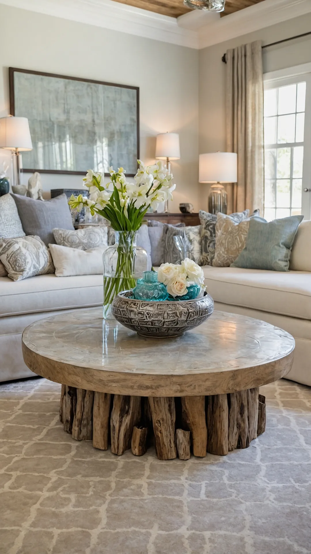 Relaxed Coastal Lounge