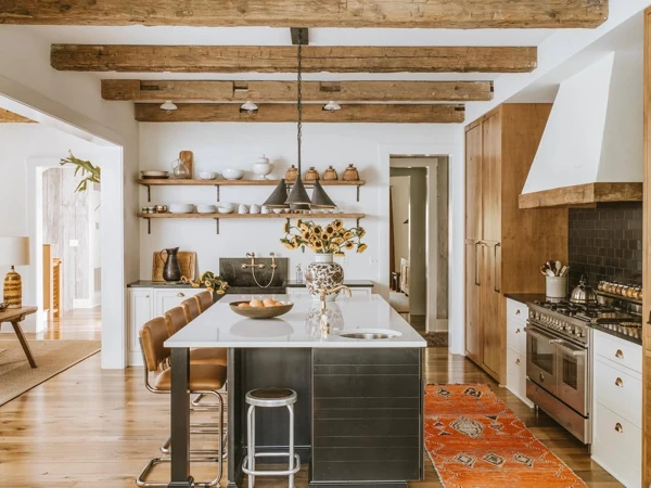 Rustic Charm with Organic Textures