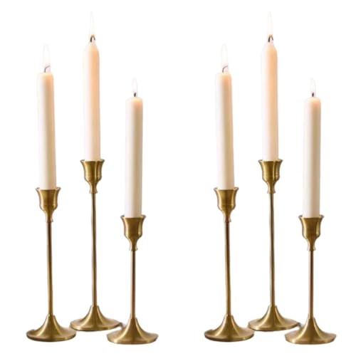 Brass Taper Candle Holders