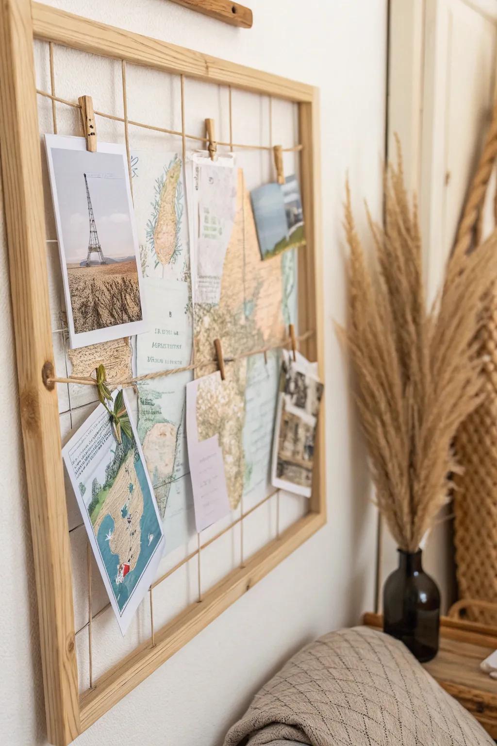 Begin an aesthetic experience using this beautifully organized travel board, blending simplicity with desire.