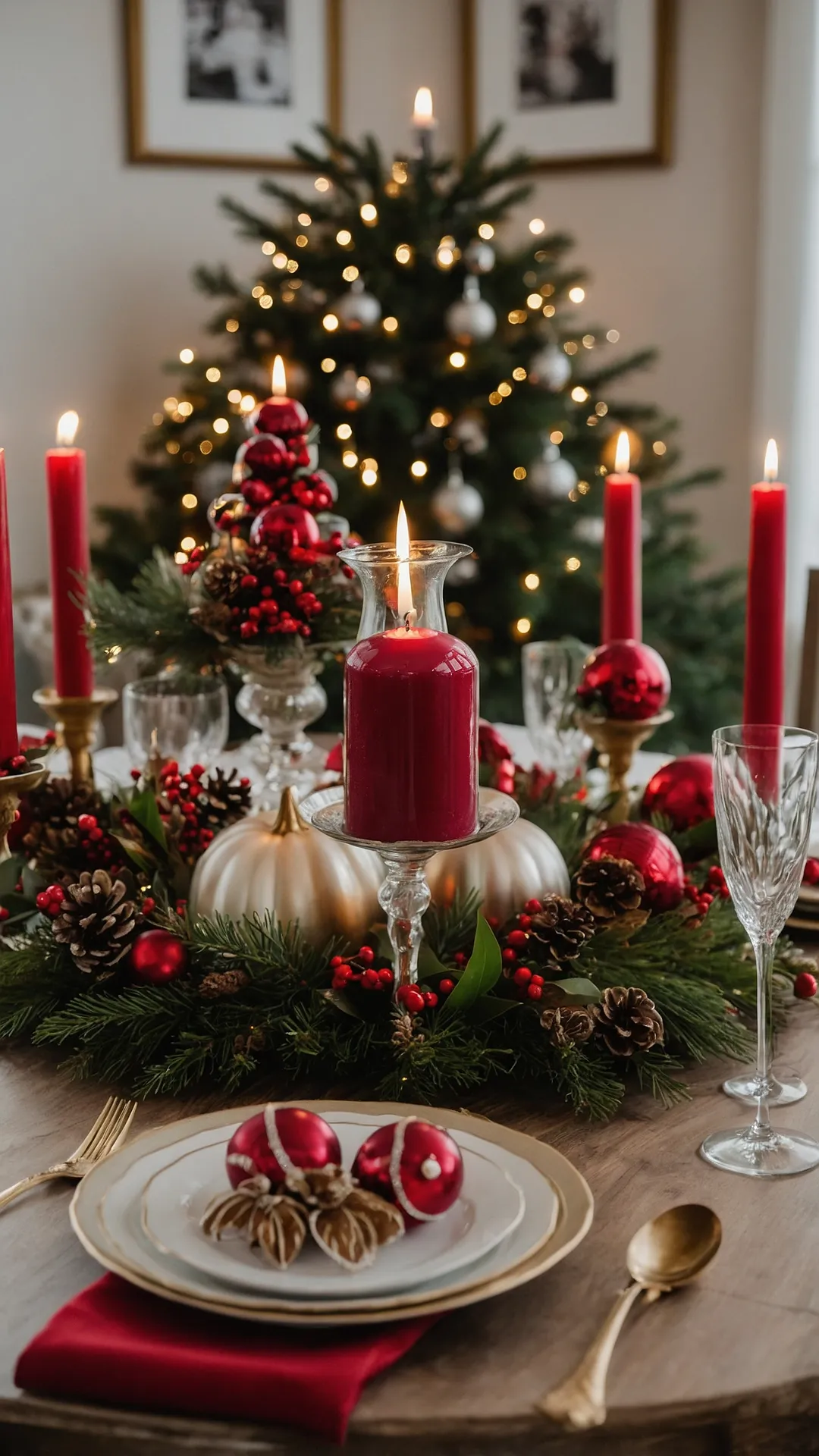 Elegant Winter Scene