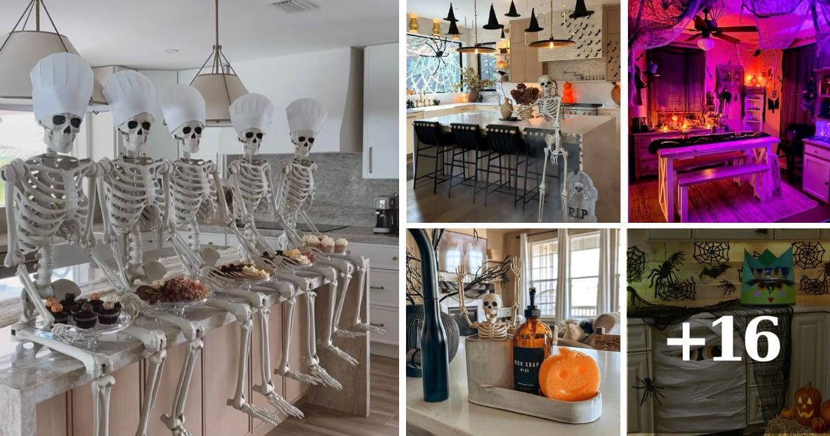 20 Spine-Chilling Halloween Kitchen Decor Ideas That Will Steal the Spotlight!