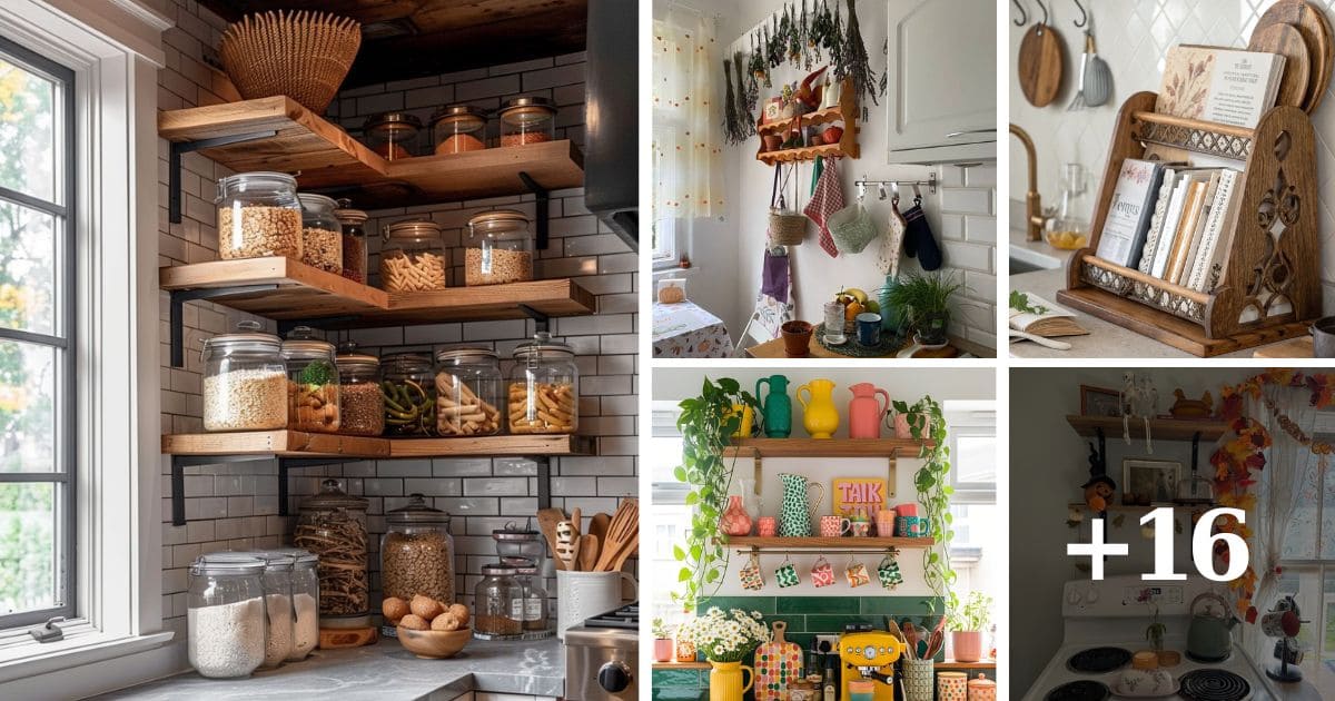 20 Stunning Kitchen Shelf Ideas to Transform Your Space with Style and Functionality