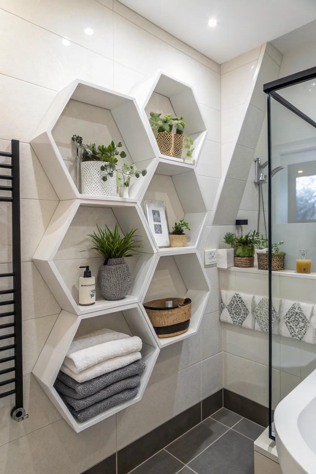 Transform Your Bathroom with Stunning Modern Floating Shelf Designs