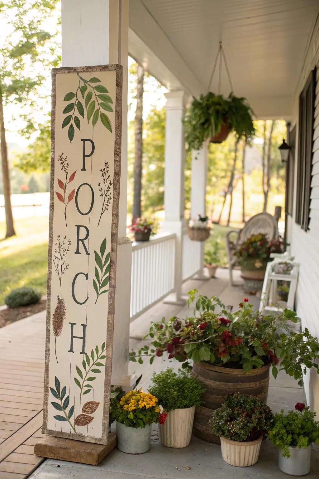 Transform Your Entryway: Creative Porch Sign Ideas to Inspire and Refresh