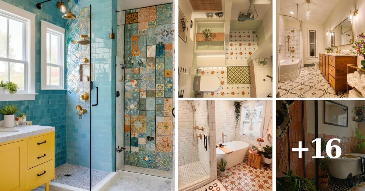 20 Stunning Shower Tile Ideas for a Chic Bathroom Makeover