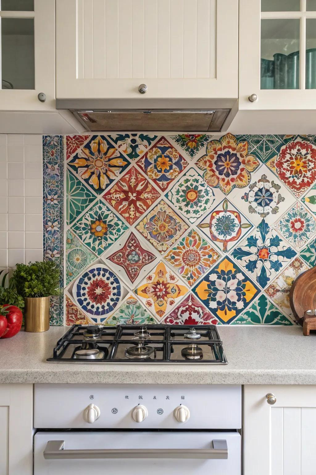 Adhesive vinyls can simulate high-end designs without the long-term commitment.