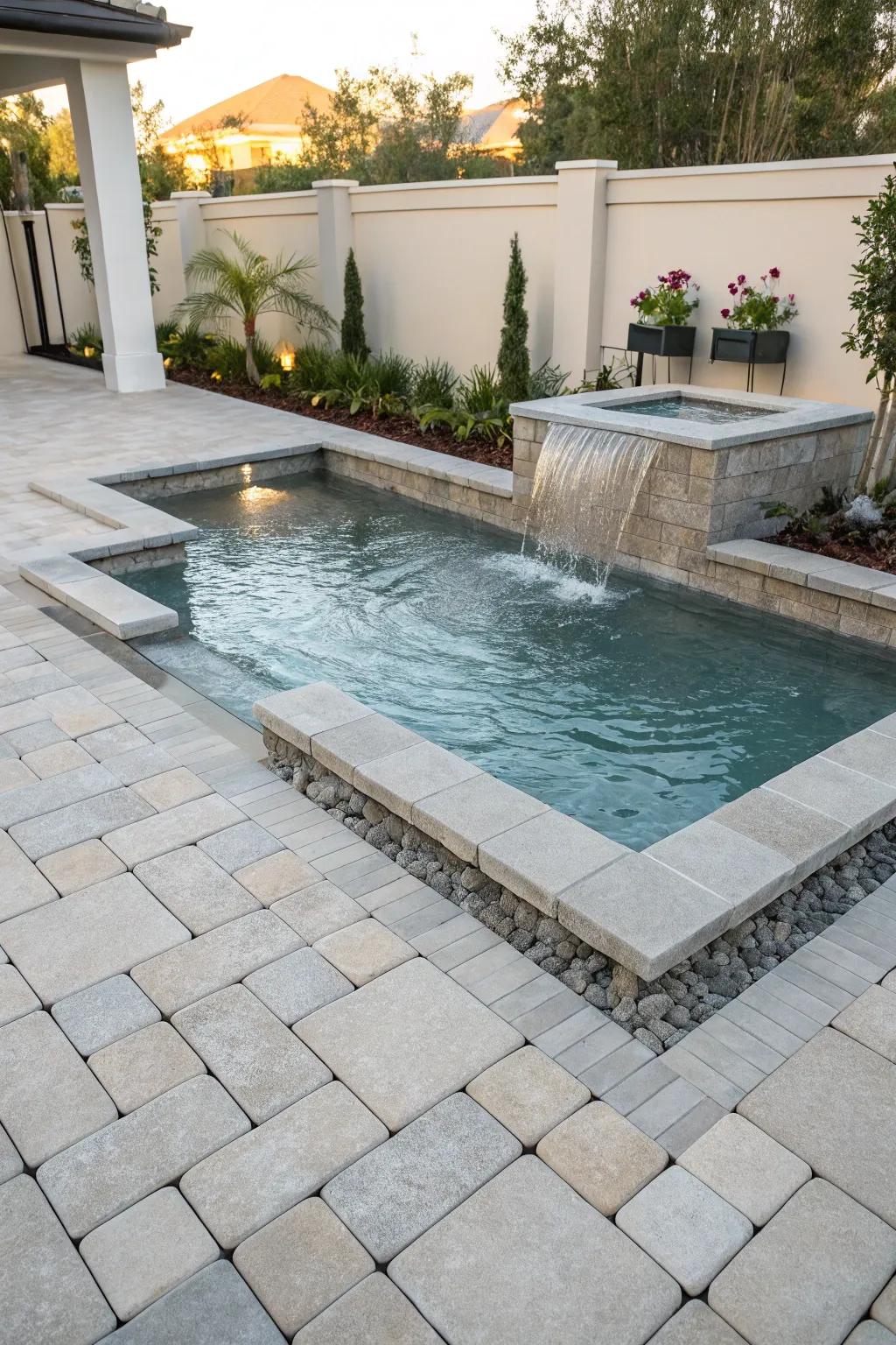 Chic and Stylish Ways to Use Pavers Around Pools