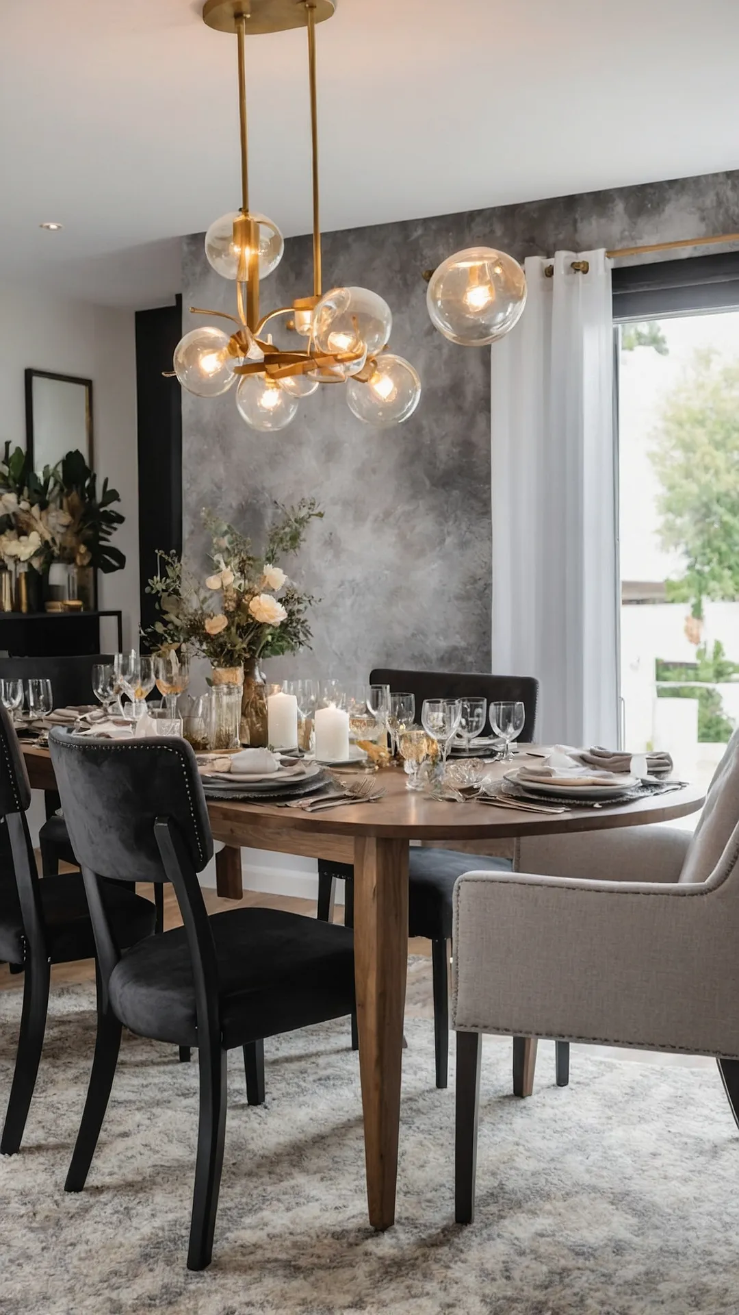 Casual Elegance with Mixed Elements