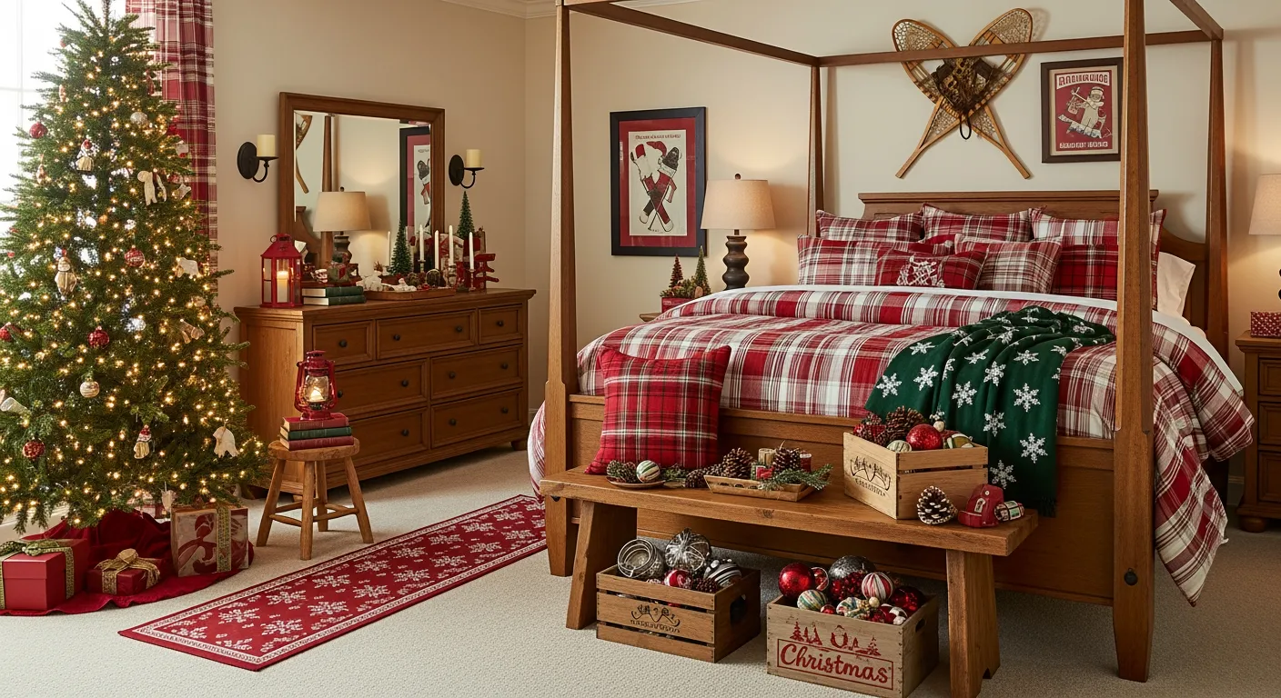 Transform Your Holiday Haven: Ultimate Christmas Bedroom Inspiration You Can’t Miss!