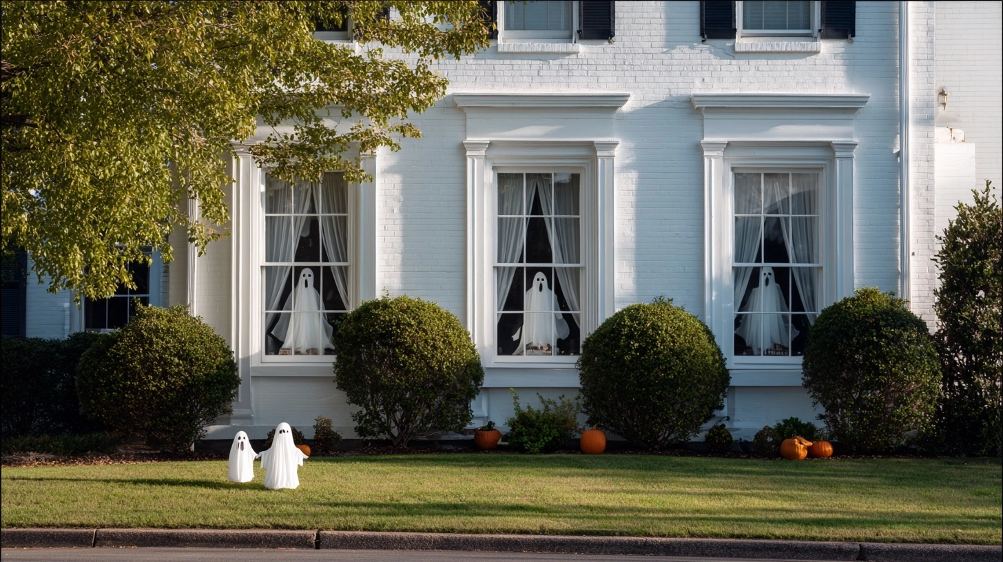 Spooktacular Halloween Window Silhouettes: Playful Decor Ideas to Haunt Your Home!
