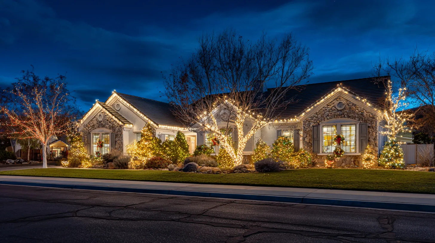 Dazzling Outdoor Christmas Lights That Will Transform Your Home This Holiday Season!